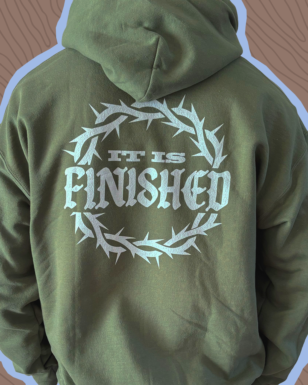 "It Is Finished" Hooded Sweatshirt